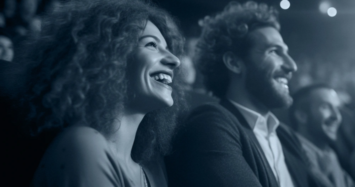 Event attendees engaged during a B2B speaker session organized by Plan and Pivot Events